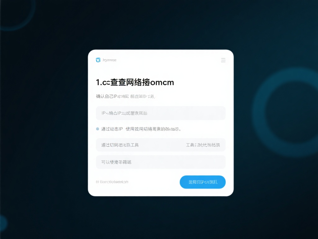 1.&nbsp;检查网络连接和IP地址
确认自己的IP地址