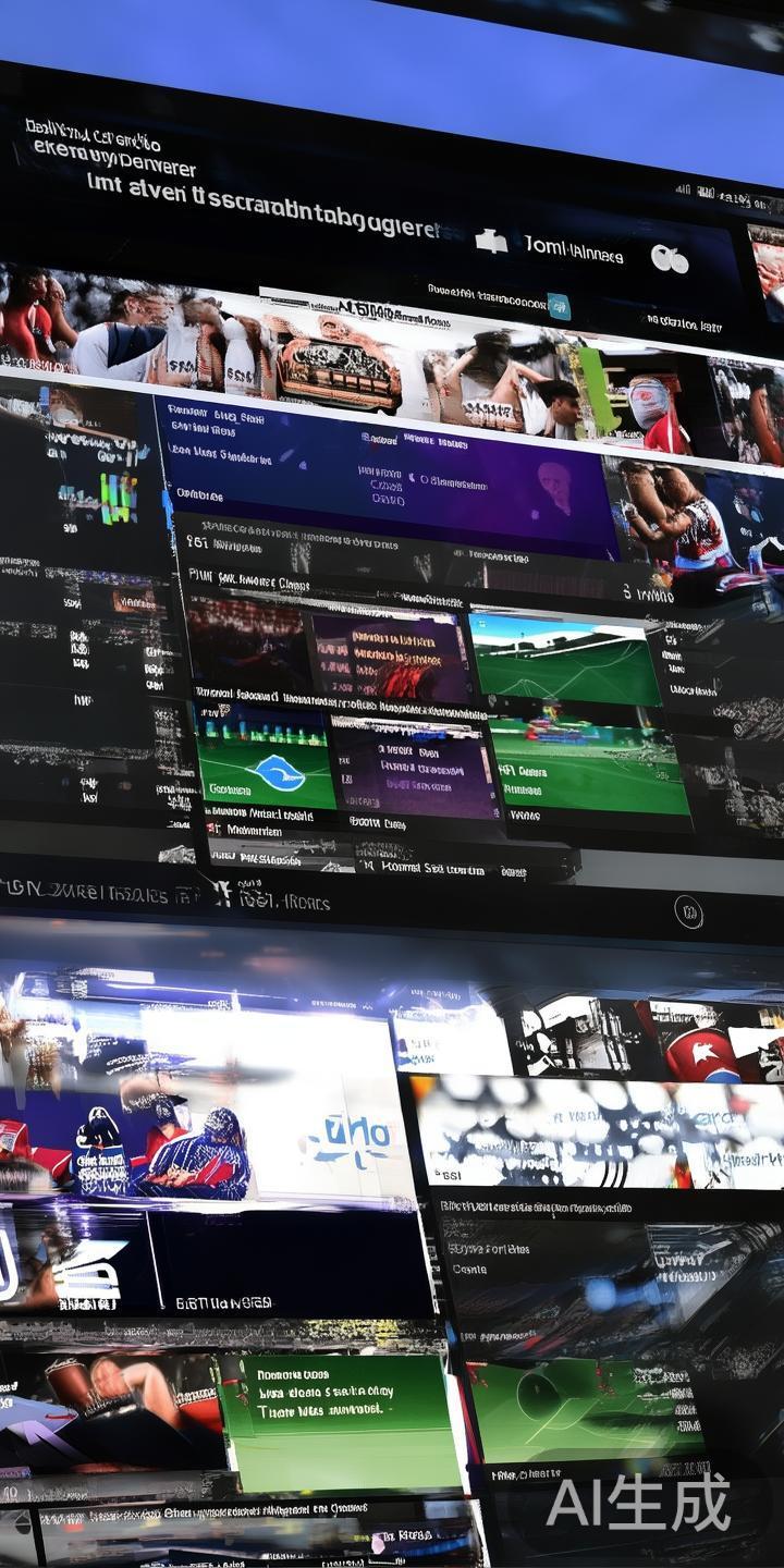 比如，假如你喜欢足球赛事，平台会主动推送相关比赛信